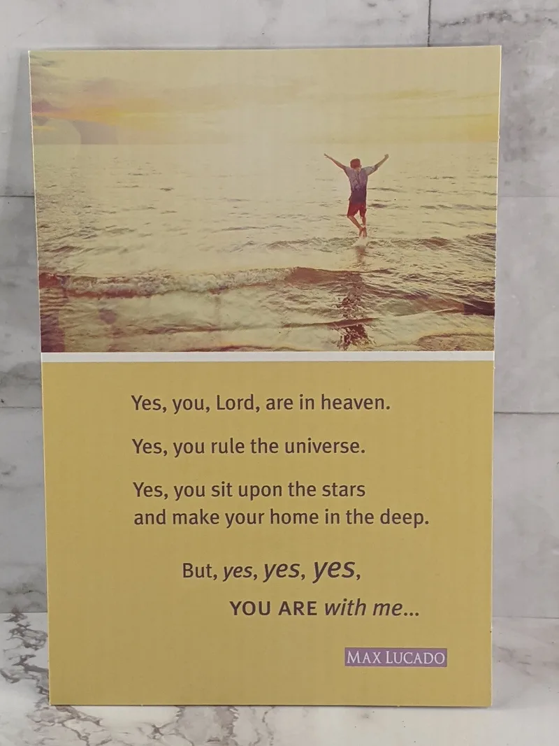 You Are Never Alone Card
