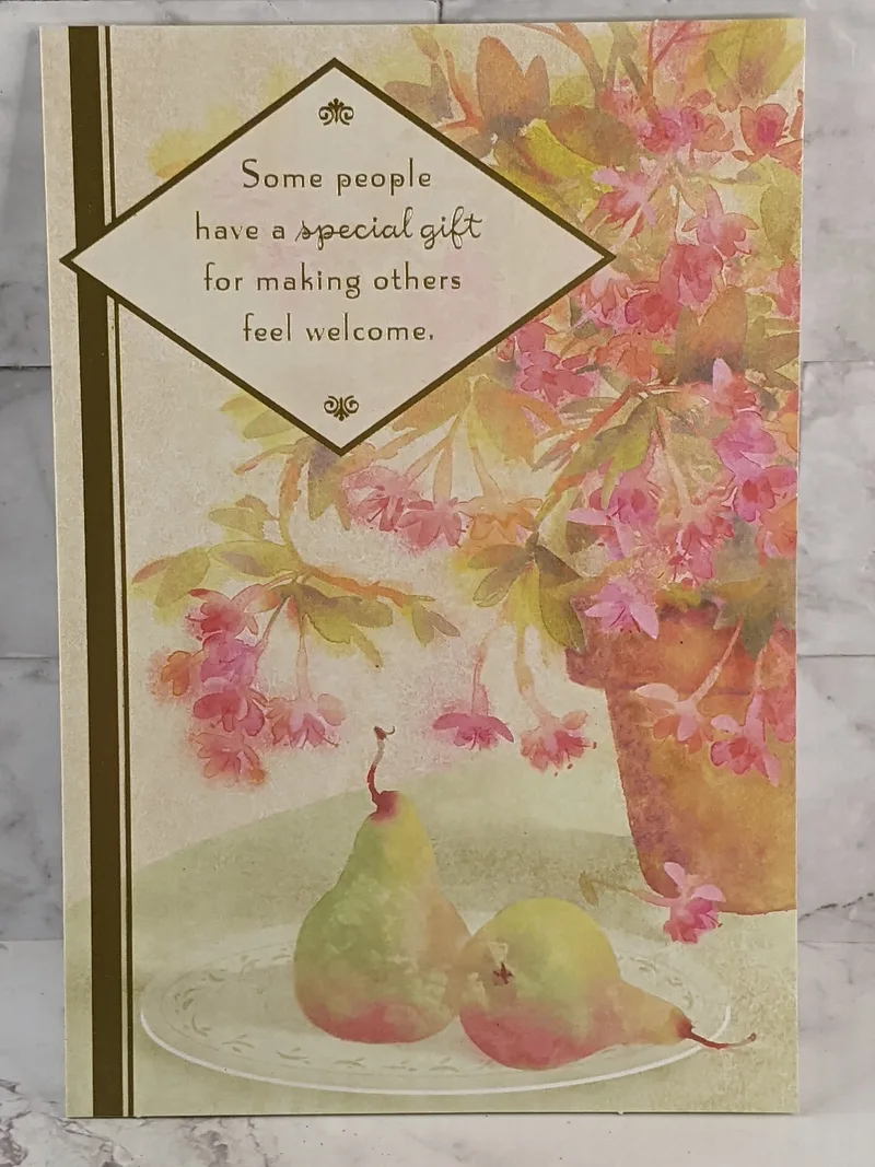 Hospitality Thank You Card