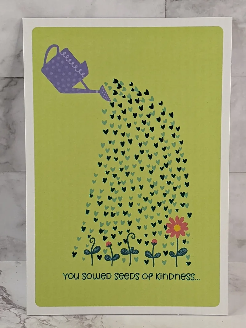 Seeds of Kindness Thank You Card
