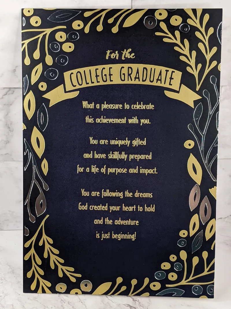 For The College Graduate