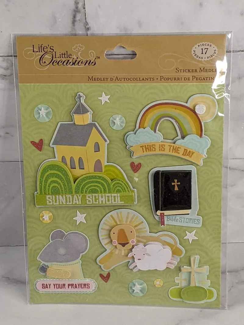 Sunday School Stickers