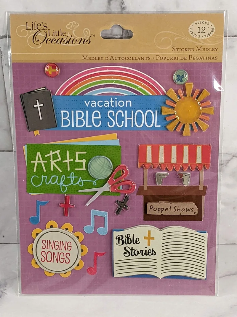 Vacation Bible School Stickers