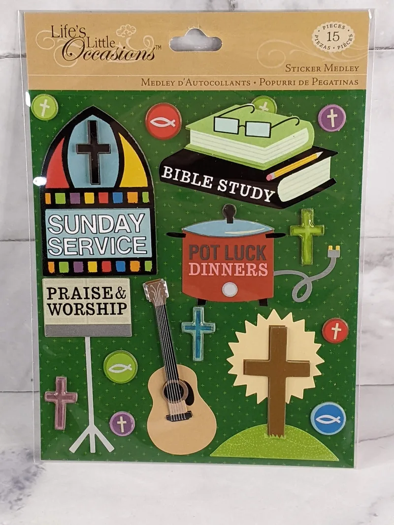 Church Activities Stickers