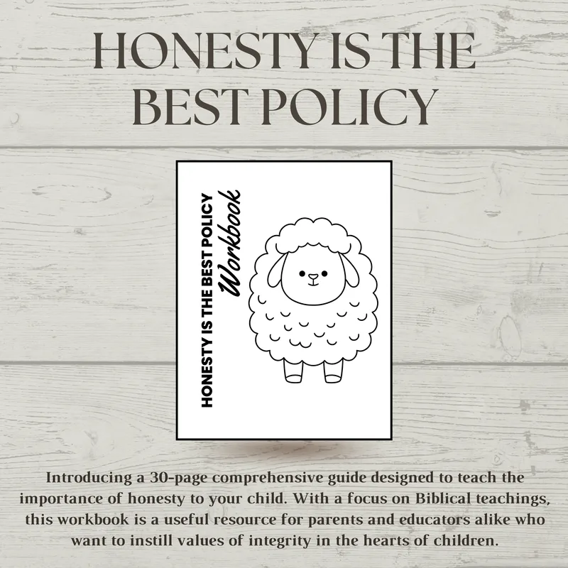 Honesty Is the Best Policy Workbook