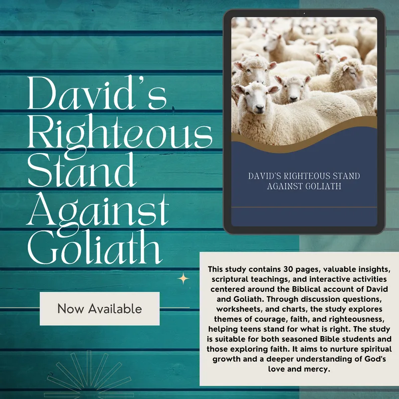 David's Righteous Stand Against Goliath