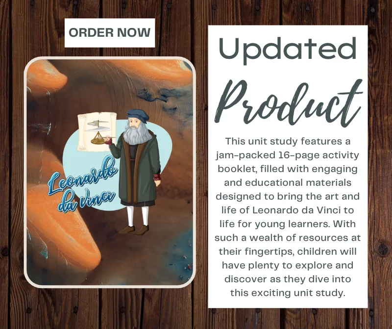 Leonardo Da Vinci Unit Study