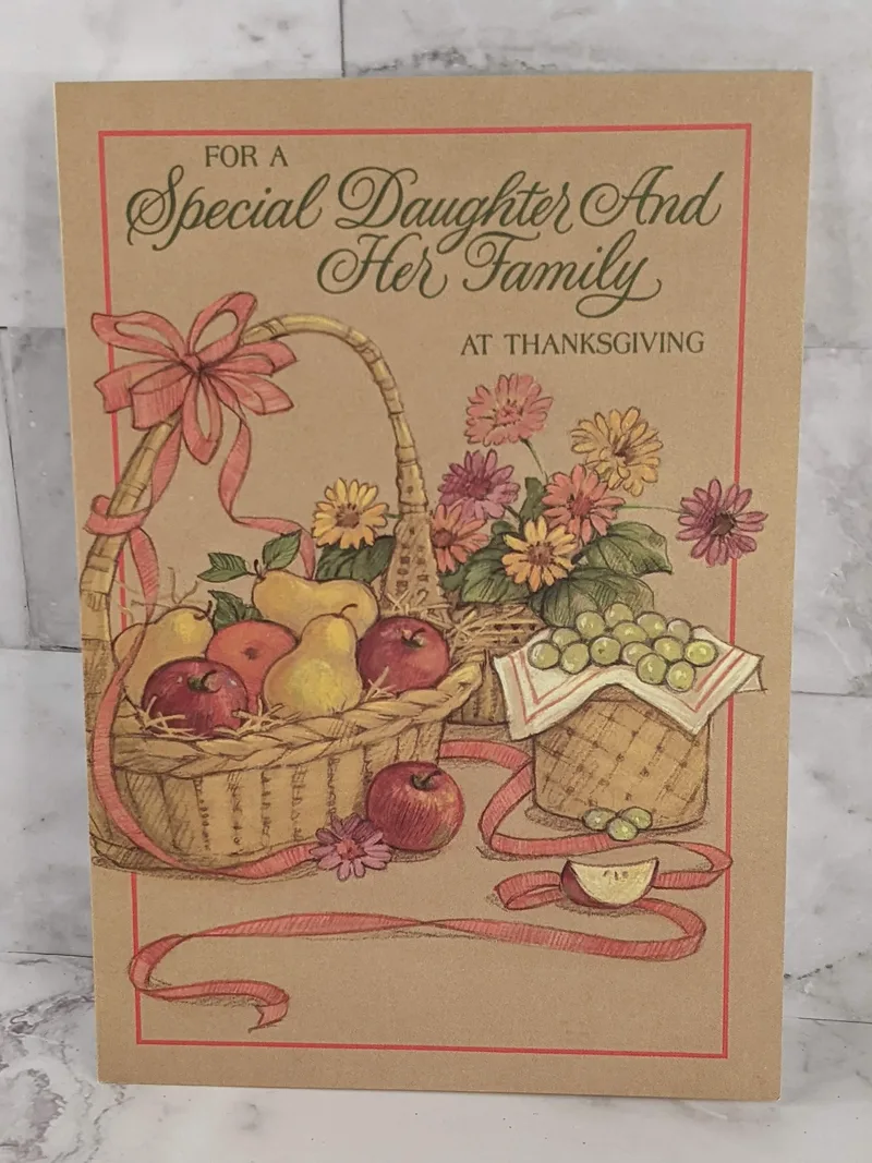 Special Daughter and Family at Thanksgiving