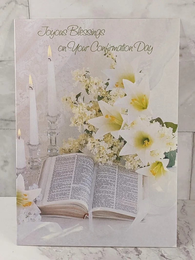 Joyous Confirmation Card