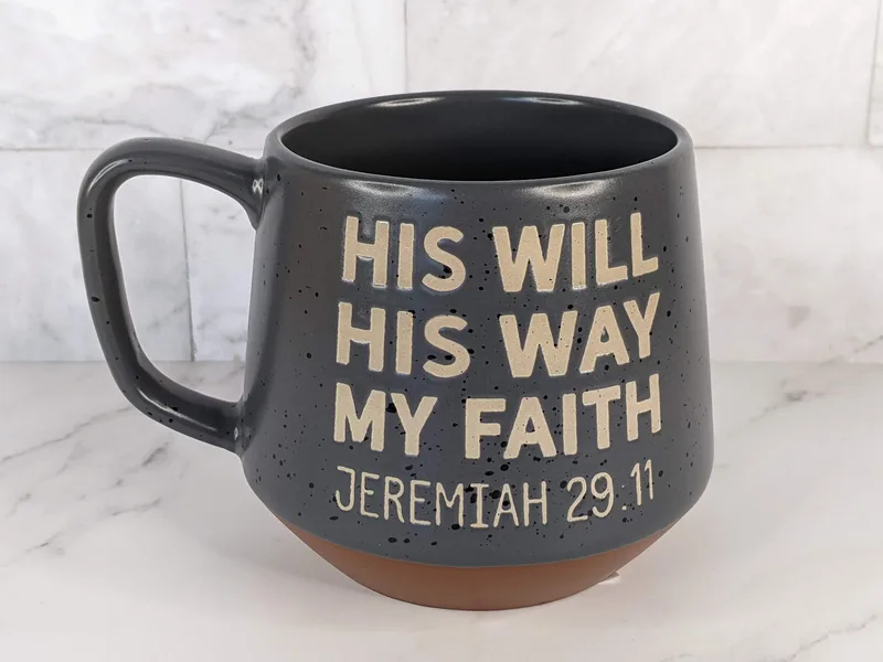 His Will His Way My Faith Mug