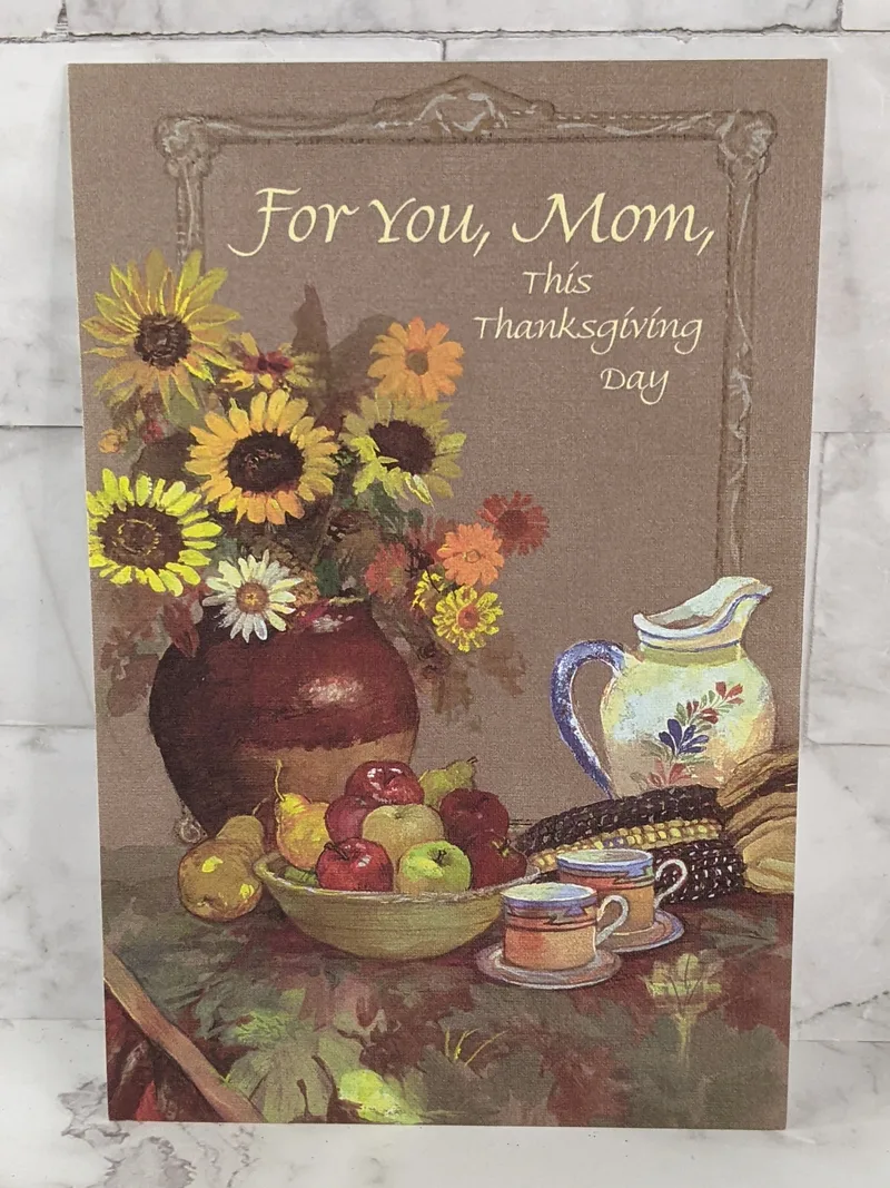 For You Mom This Thanksgiving Day