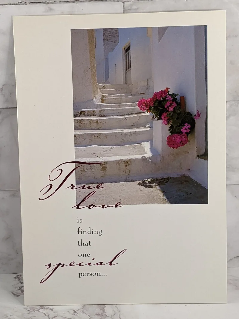 True Love 1st Anniversary Card