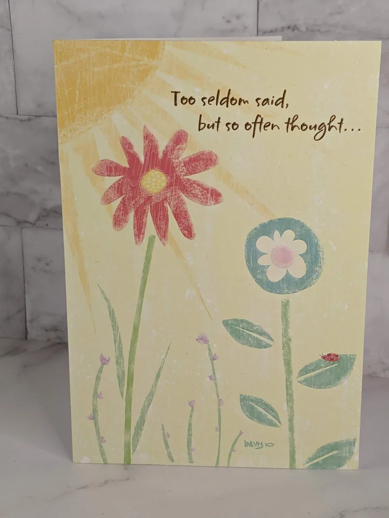 Faithful Service Thank You Card