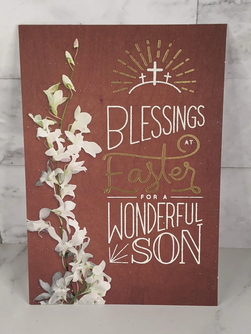 Wonderful Son Blessings Easter Card