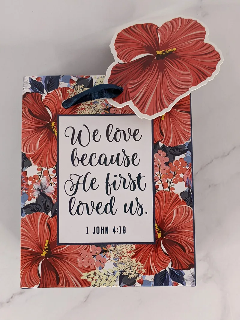 He First Loved Us Gift Bag