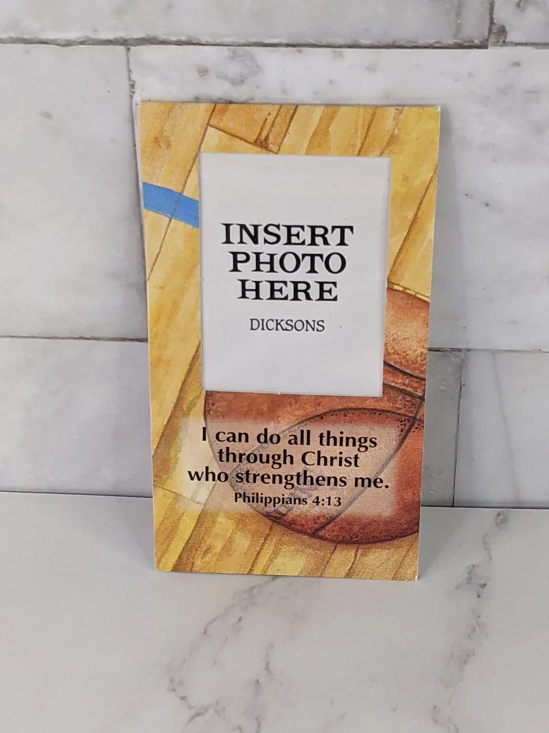 Basketball Magnetic Frame Bookmark