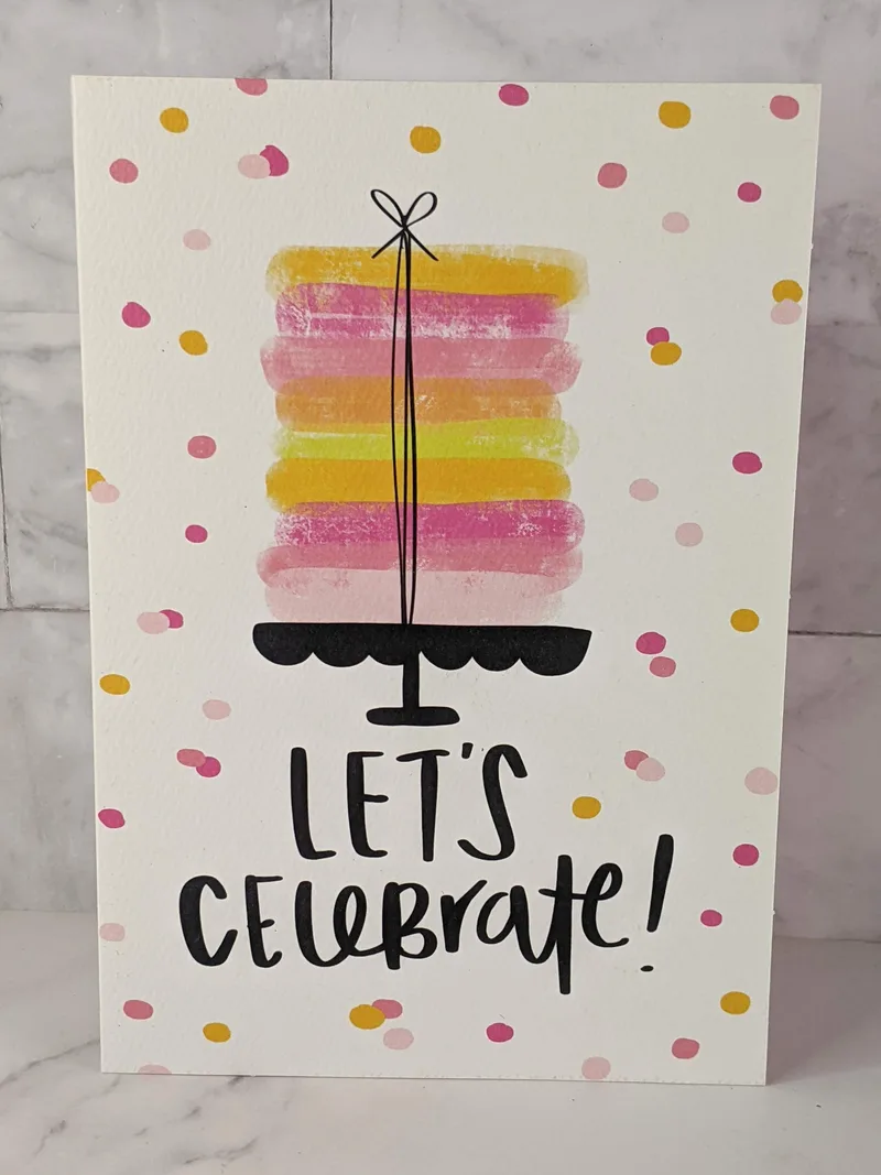 Let's Celebrate! Card