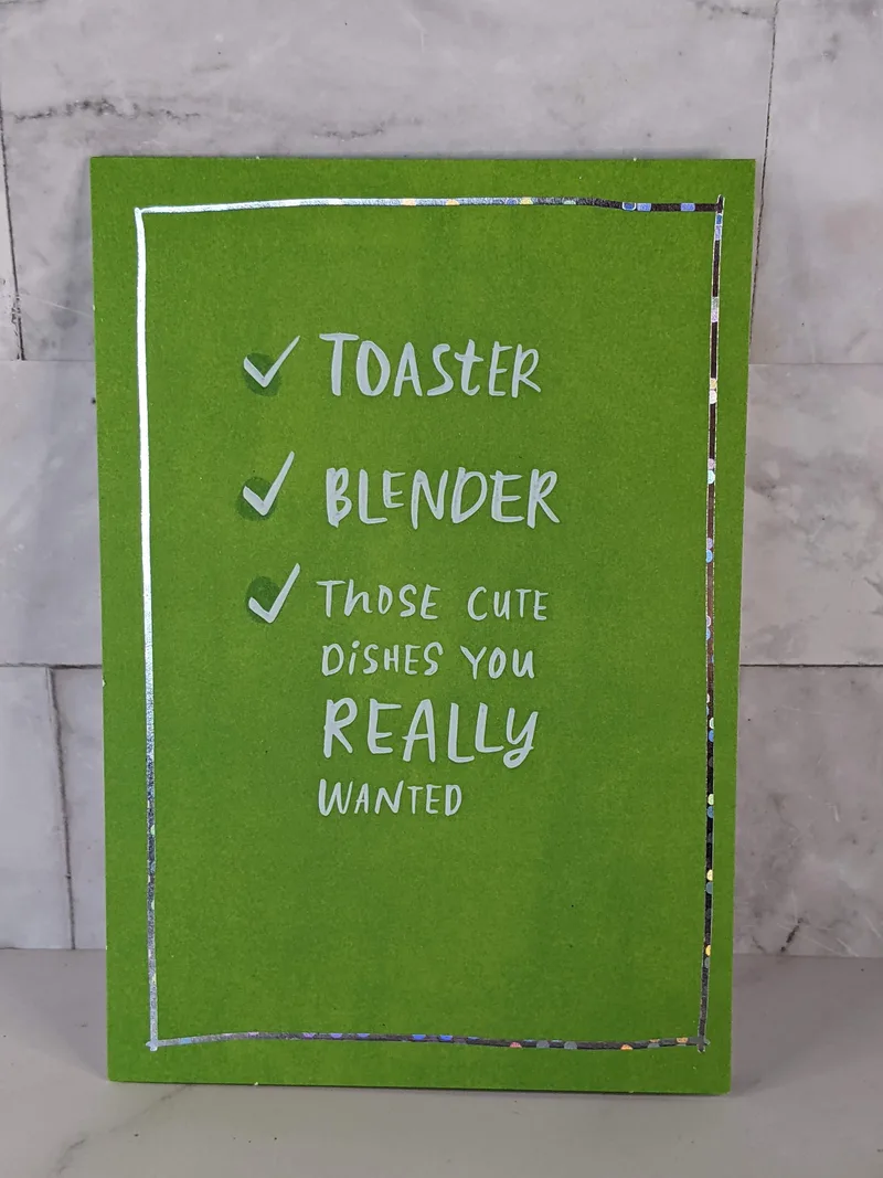 Wedding Checklist Card