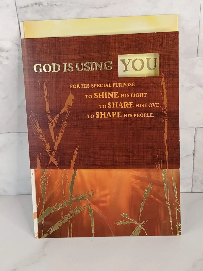 Used by God Appreciation Card