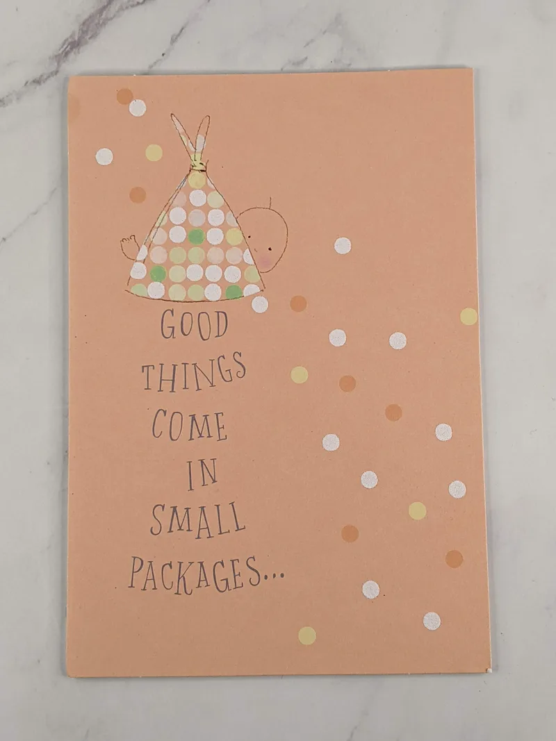 Precious Baby Congratulations Card