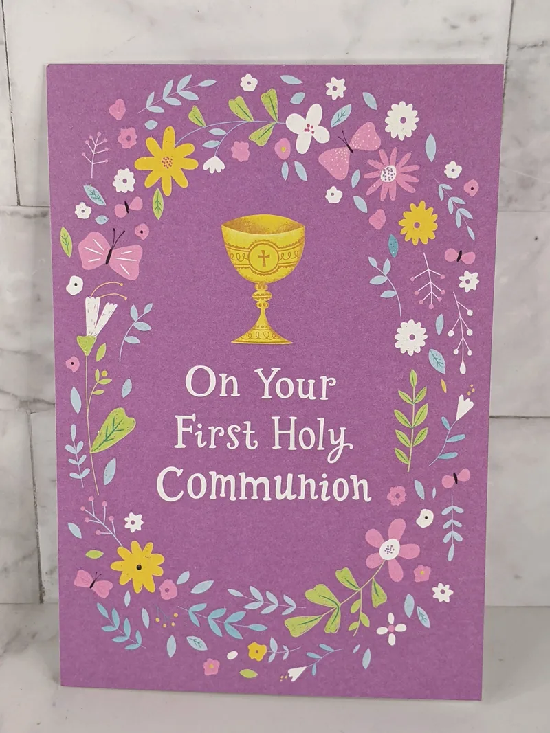 The Love of Christ Communion Card
