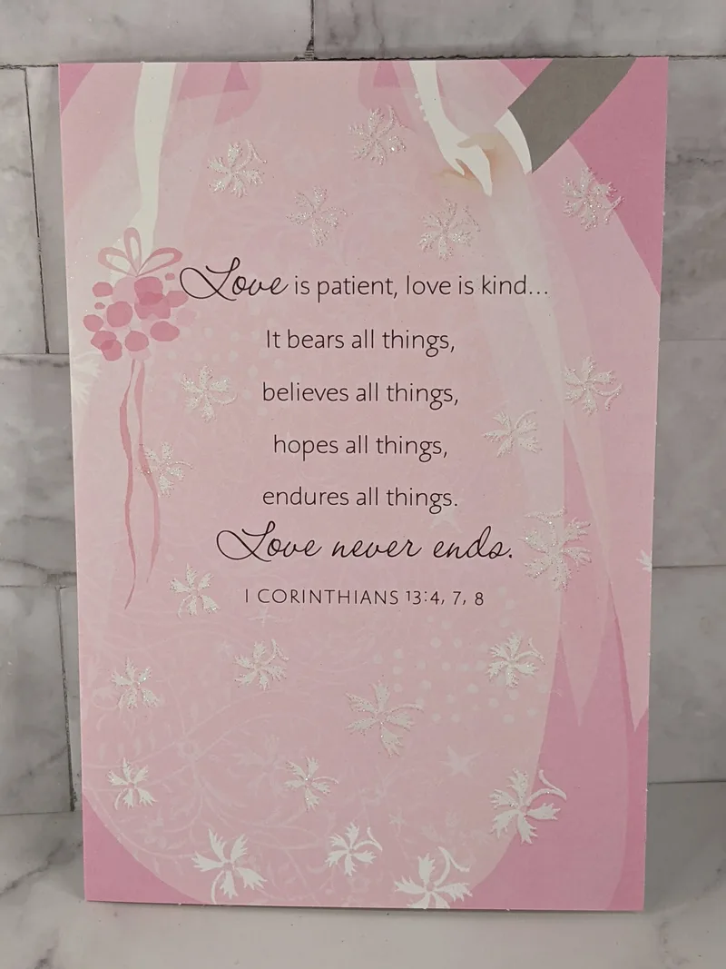 Lifetime of Dreams Wedding Card