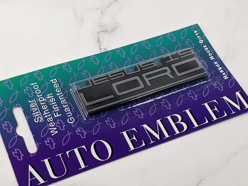 Jesus Is Lord Auto Emblem (Small)