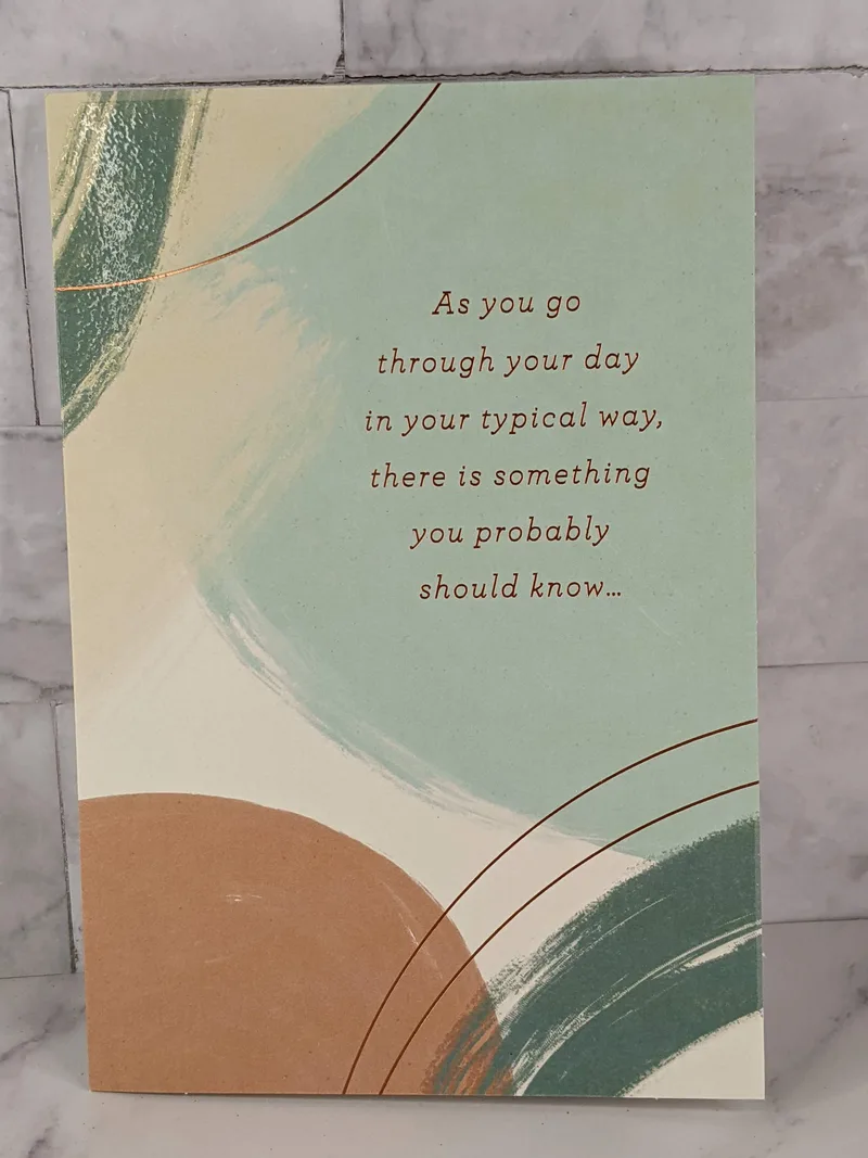 Blessings Where You Go Thinking of You Card
