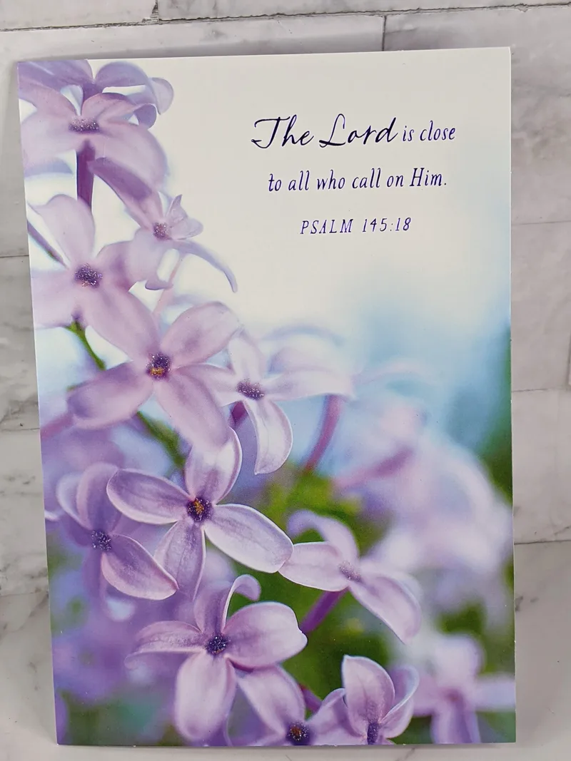 Comfort in Time of Loss Sympathy Card