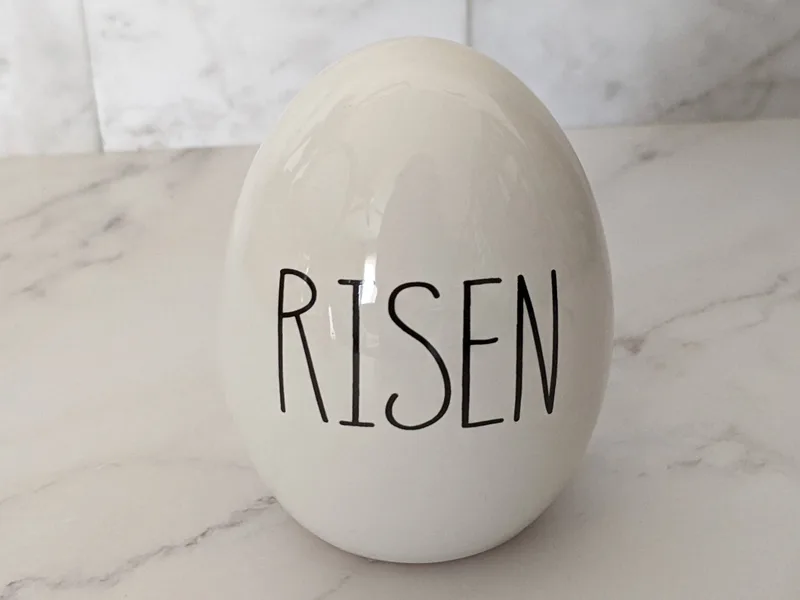 RISEN Ceramic Resin Egg