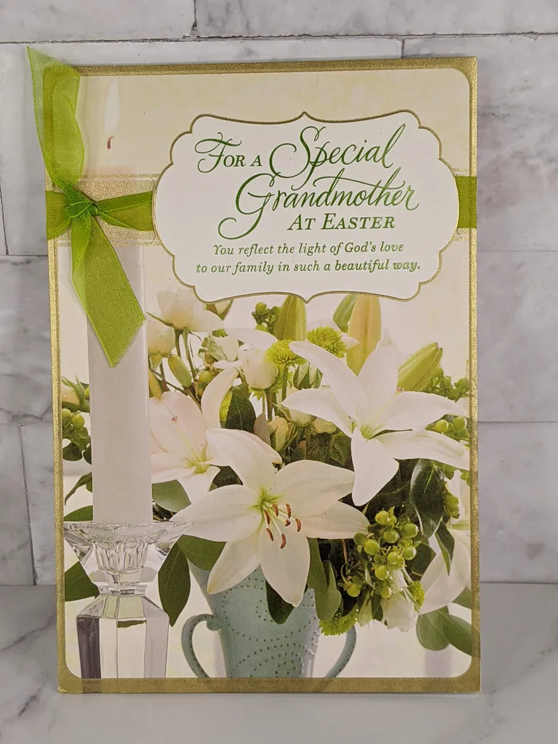 Special Grandmother at Easter Card