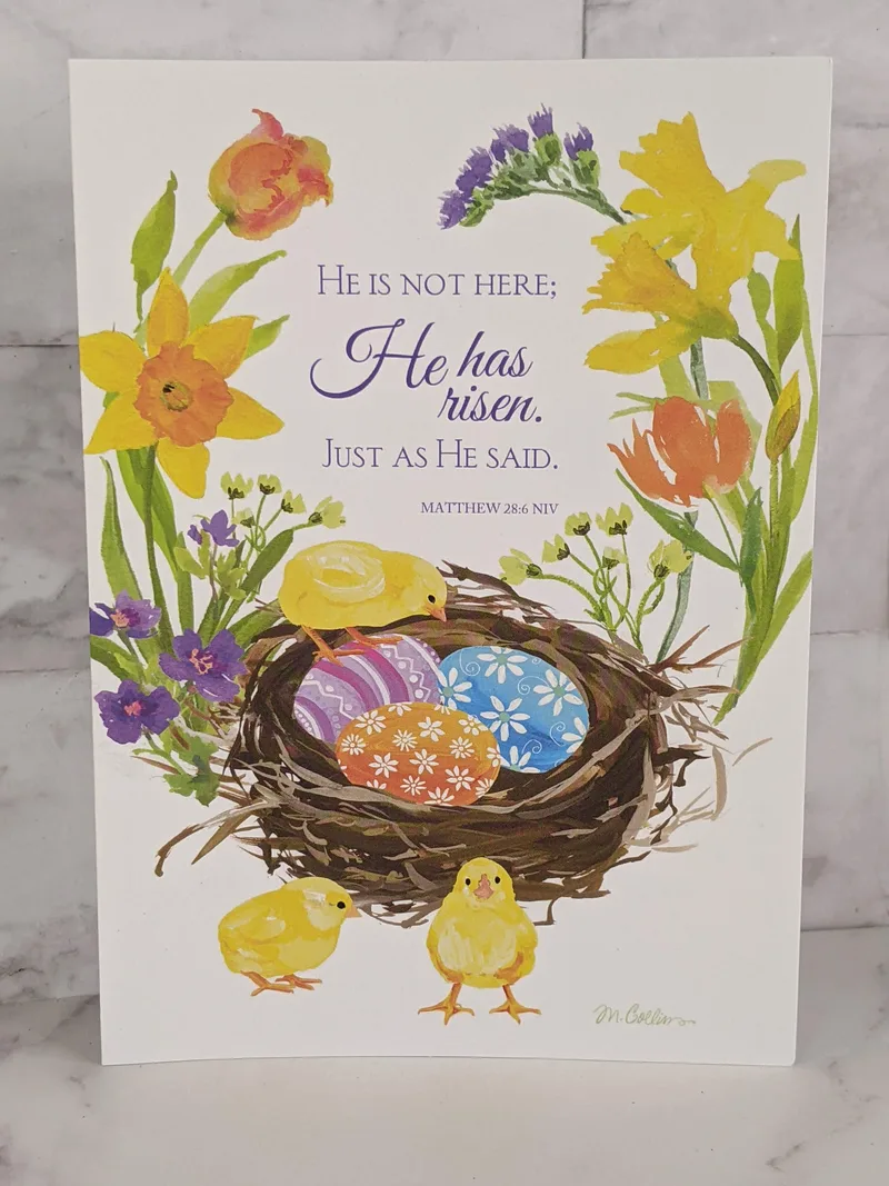 He Has Risen Easter Card