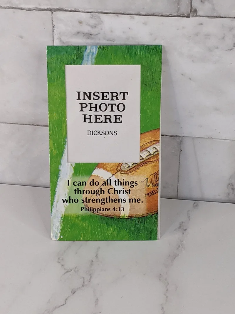 Football Magnetic Frame Bookmark