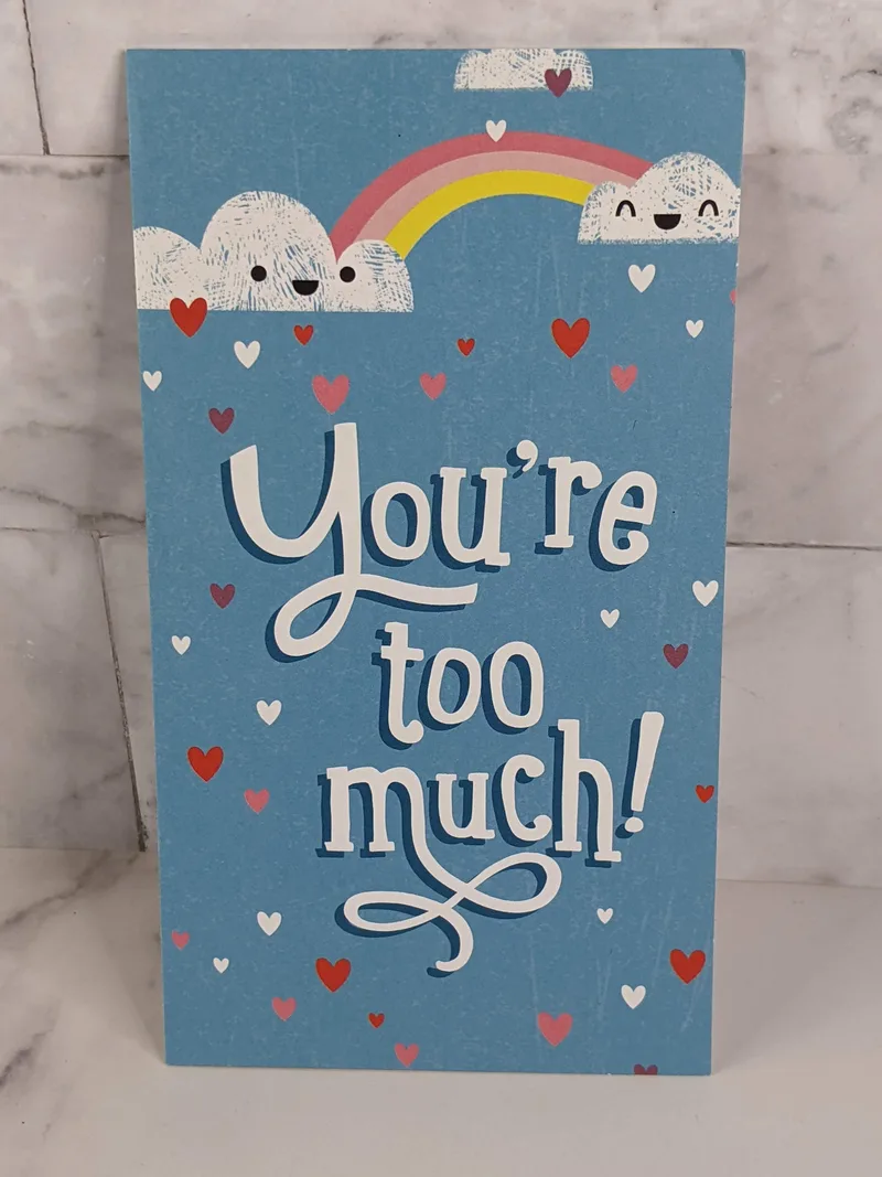 Too Much Fun Card