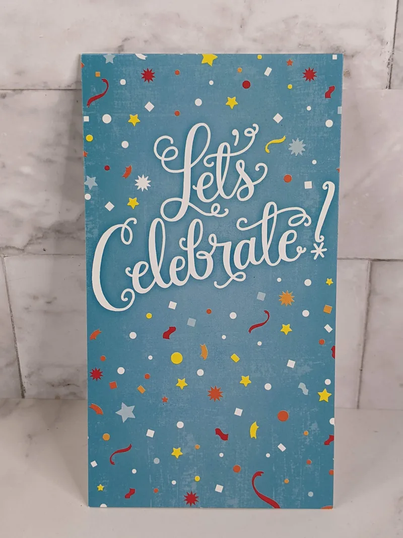 Congratulations Let's Celebrate Card