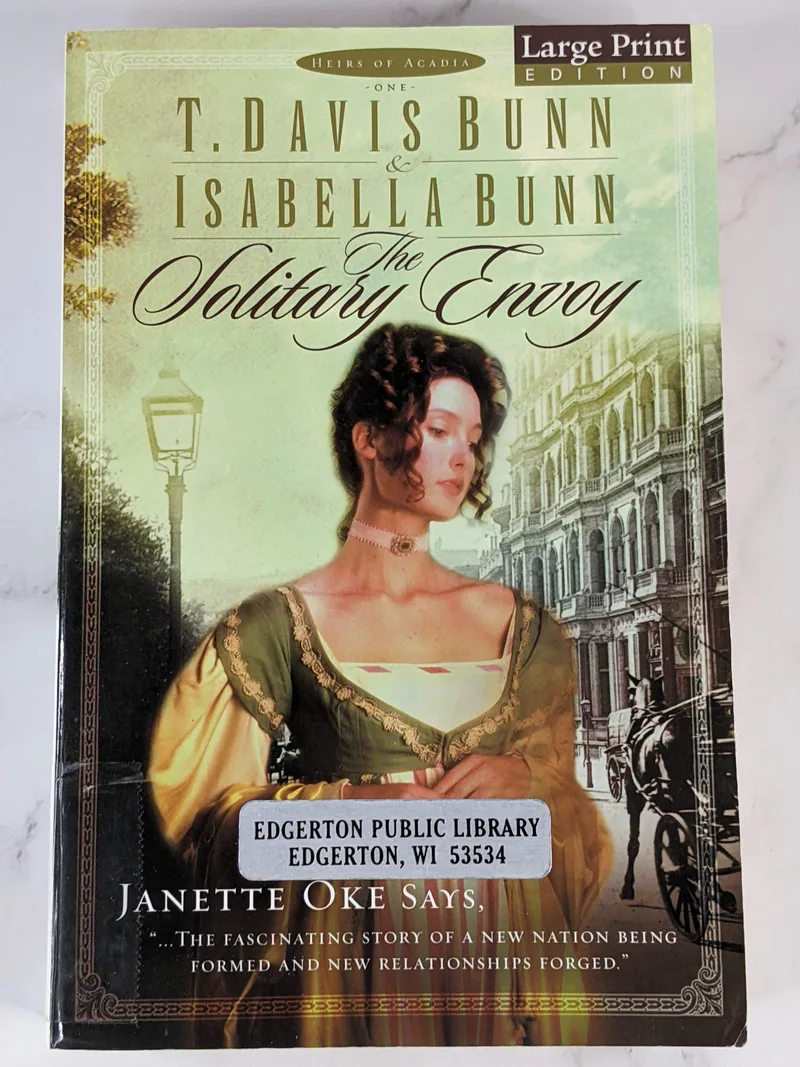 The Solitary Envoy (Large Print, Library, USED)