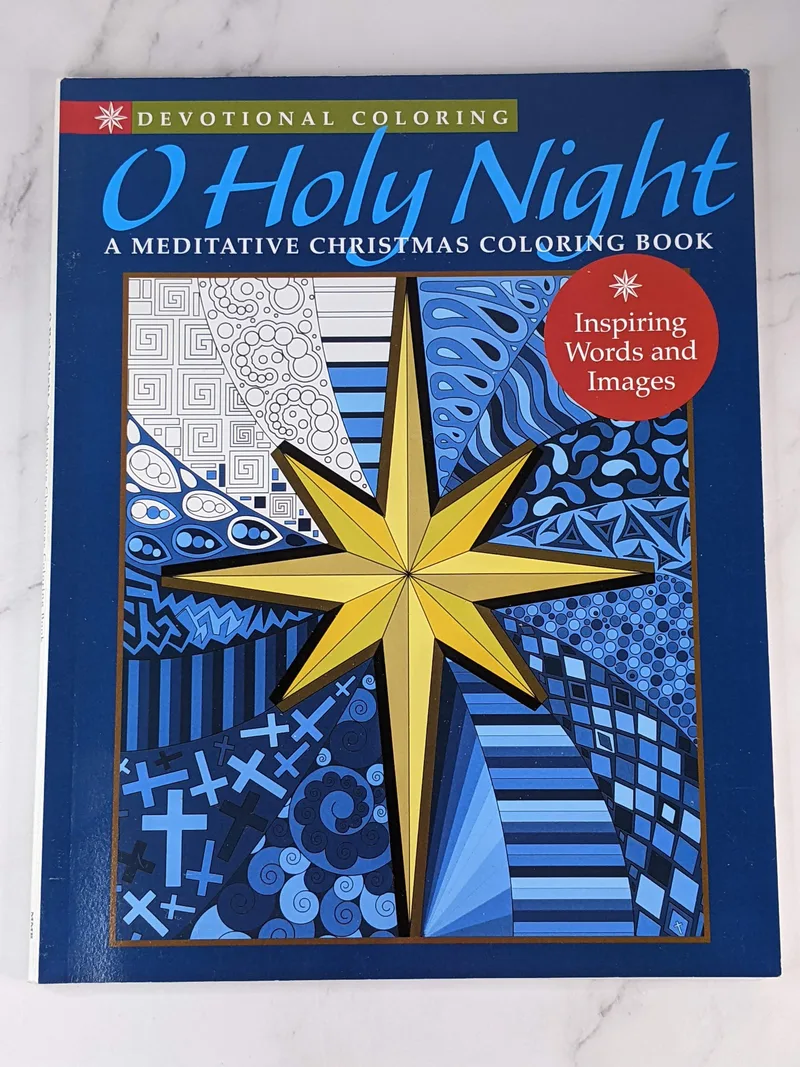 O Holy Night Devotional Coloring (Imperfect)