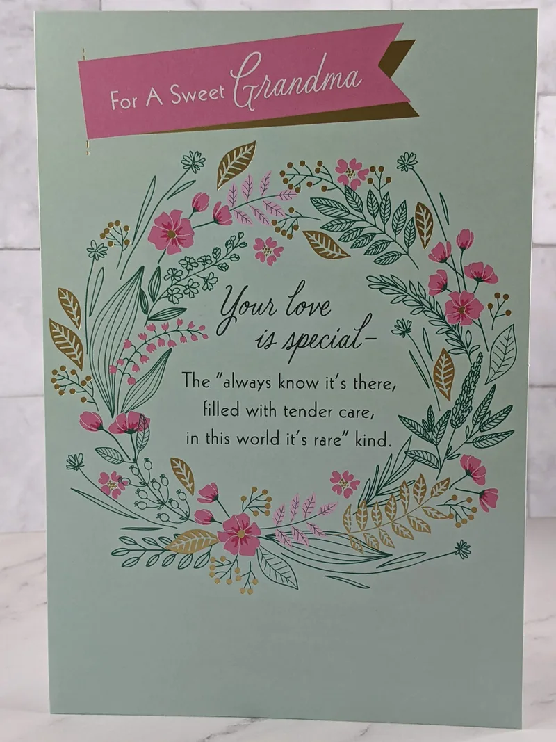 Sweet Grandma Mother's Day Card