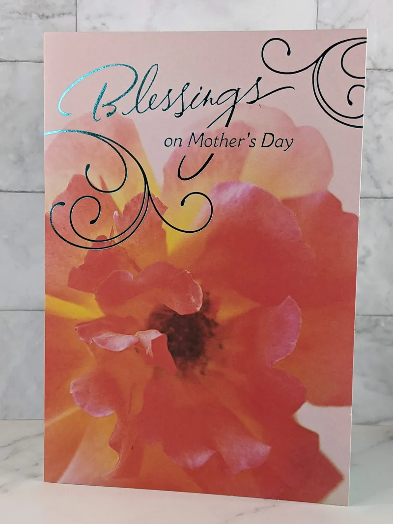 Blessings on Mother's Day Card