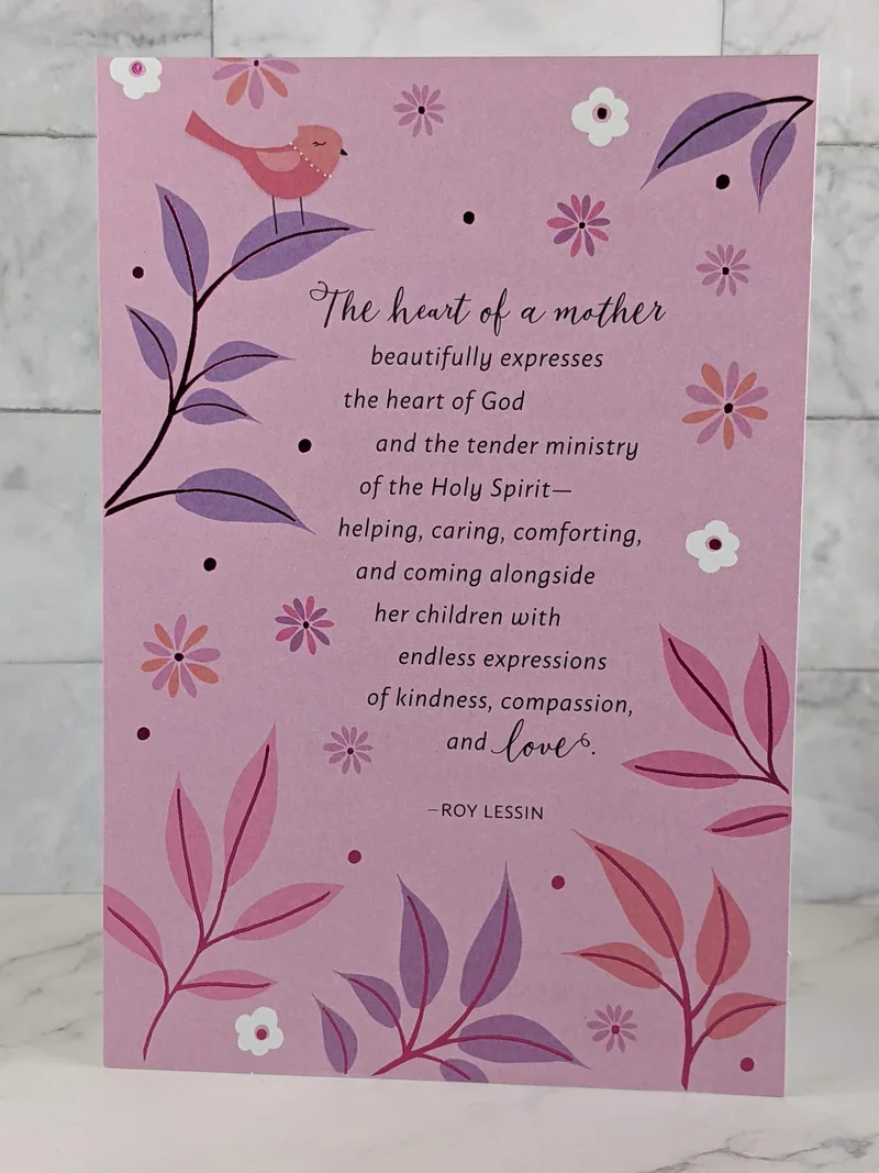Heart of a Mother Card for Mother's Day