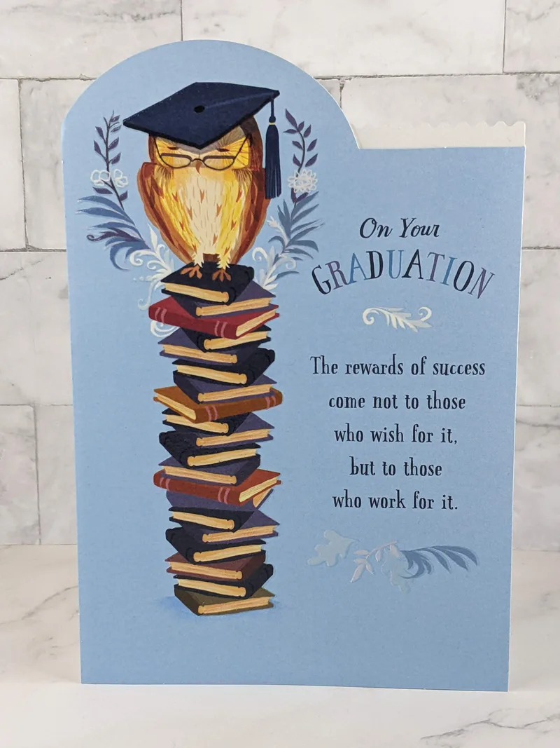 Reward of Success Graduation Card