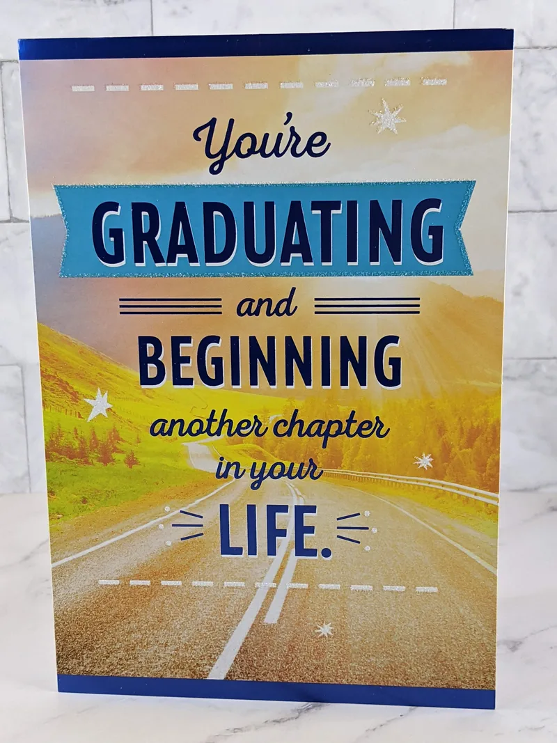 Begin Another Chapter Graduation Card