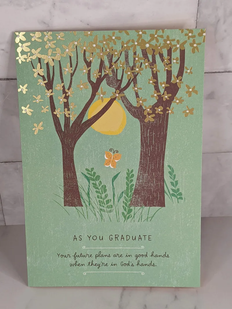 Graduate in God's Hands Card