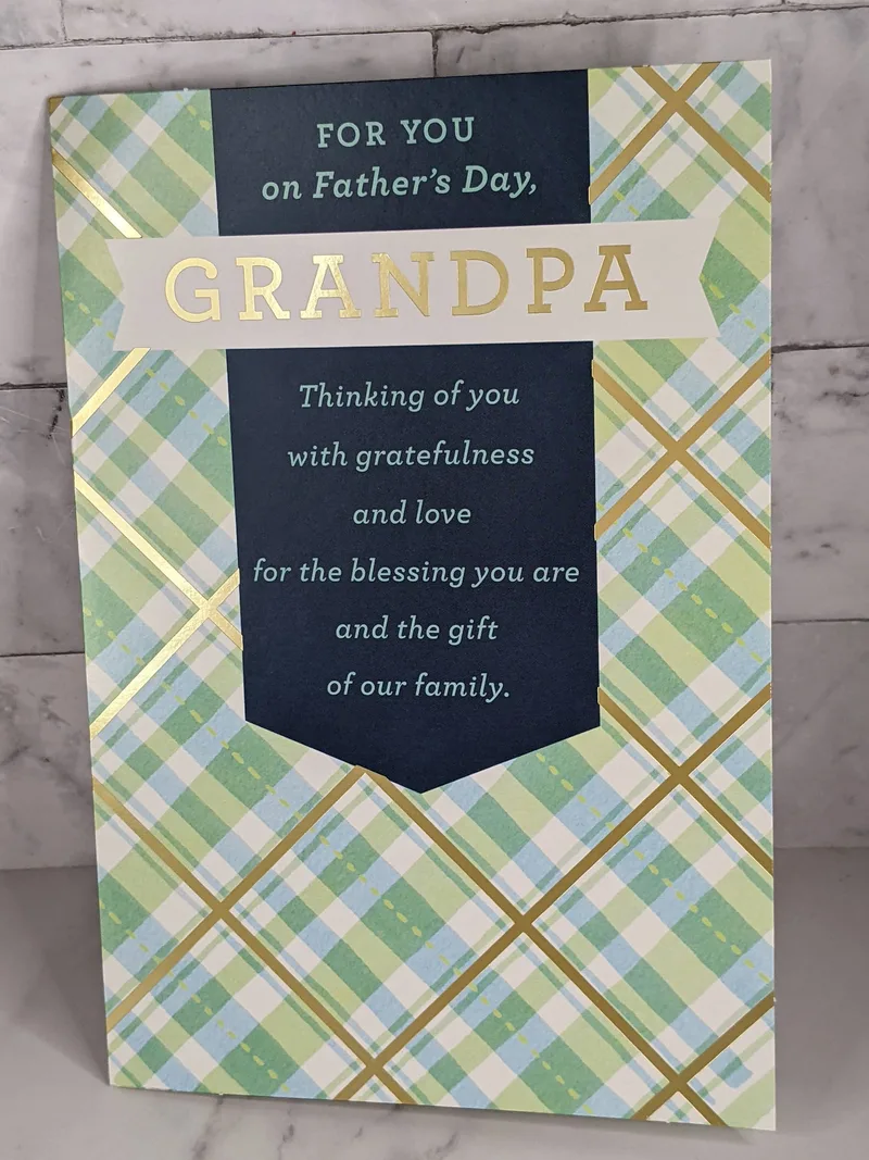 Father's Day Grandpa Card
