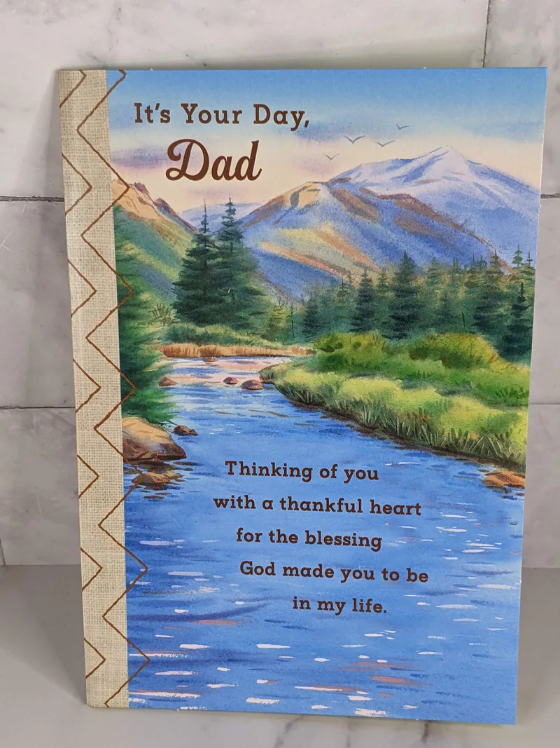 Thankful for You Father's Day Card