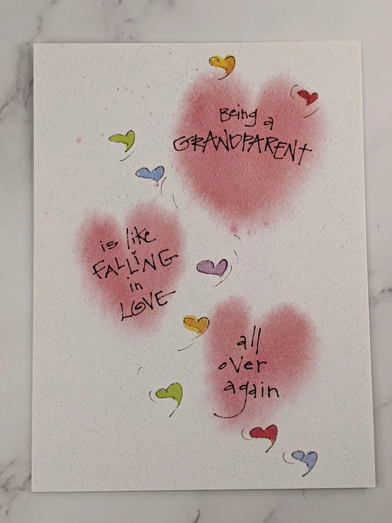 Blessed Grandparent Baby Card