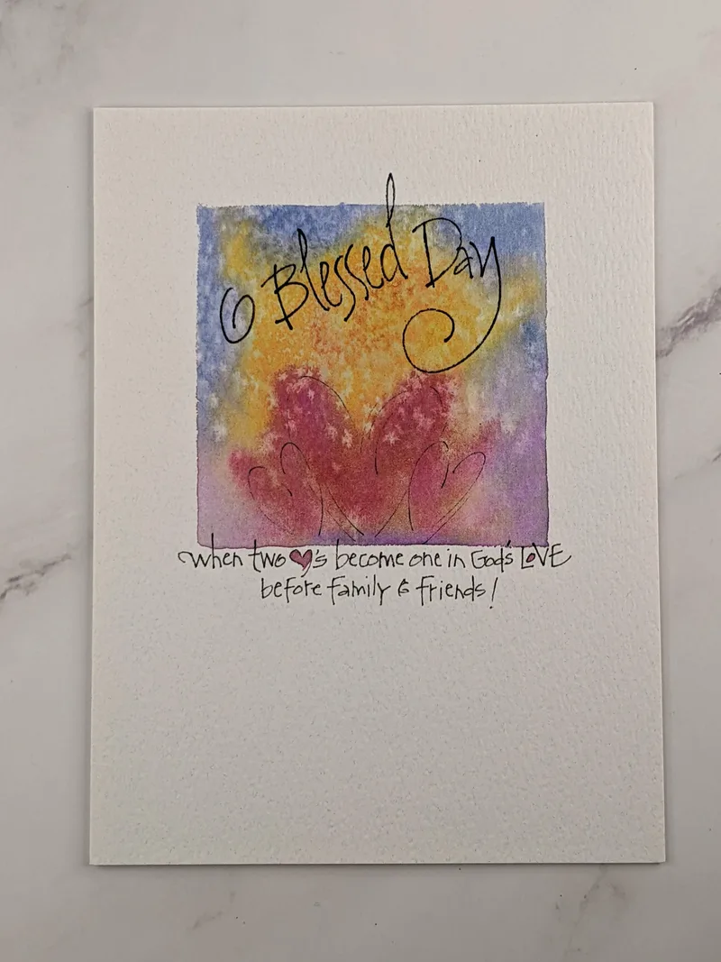 Celebrating Love Wedding Card