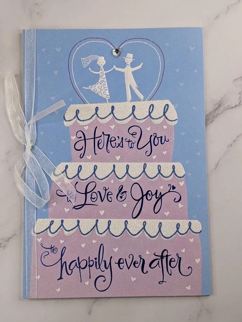 Ever After Wedding Card