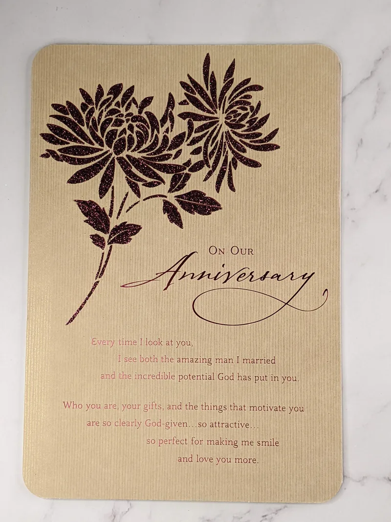 Man I Married Anniversary Card