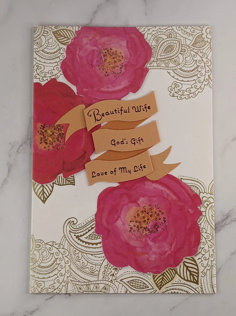 Wife Love of My Life Anniversary Card