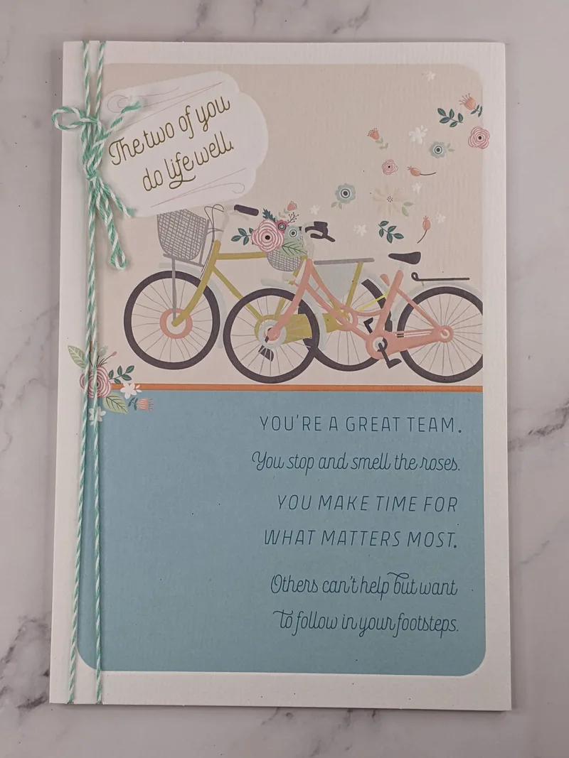 Example of Love Anniversary Card